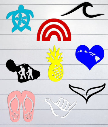 Collection of Island Ornaments - Simply Royal Design